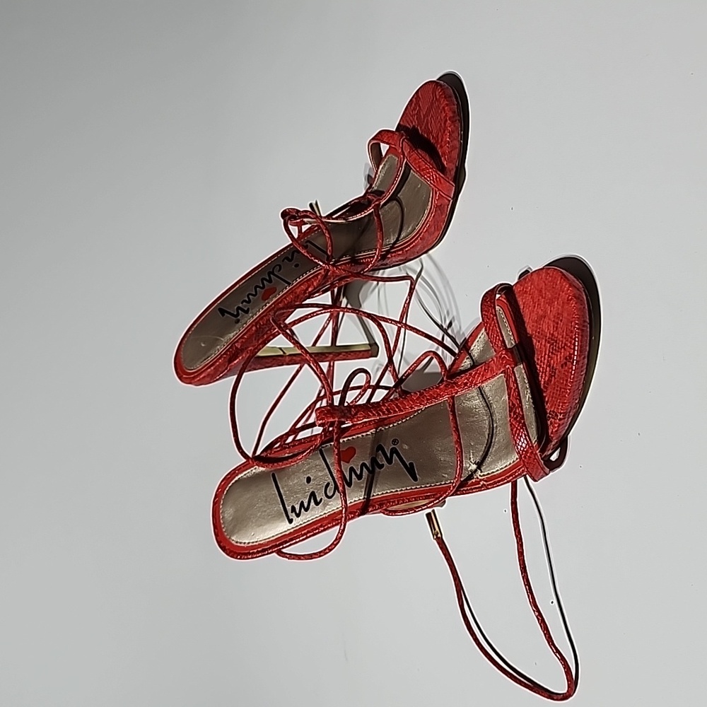 Lace up sandal heels, luichiny